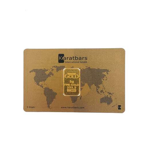 5 Gram Gold Bar