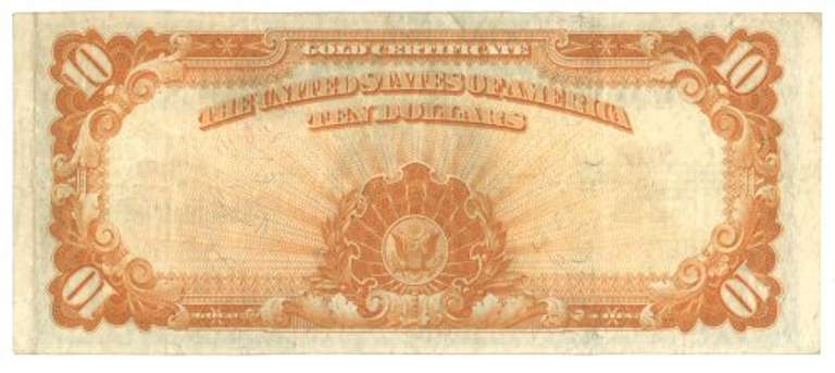 Scarce 1922 Series Large size $20 Gold Certificate. Nice