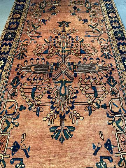 STUNNING PERSIAN VINTAGE RUG 5.3x10.4