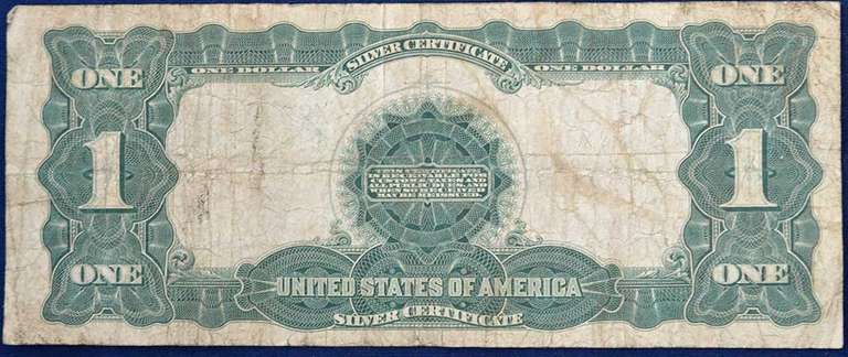 Series Of 1899 Black Eagle Silver Certificate Circulated. 236m