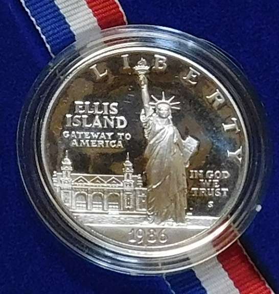 1986 PRF Silver Liberty Dollar