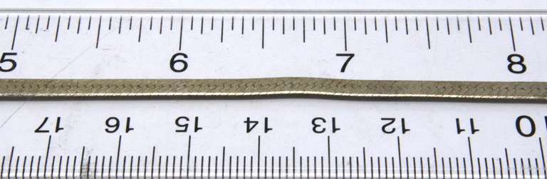 Vintage Sterling Silver Signed Necklace