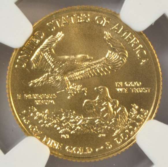 Flawless Hand-signed 2017 NGC MS70 $5 Gold EARLY RELEASES