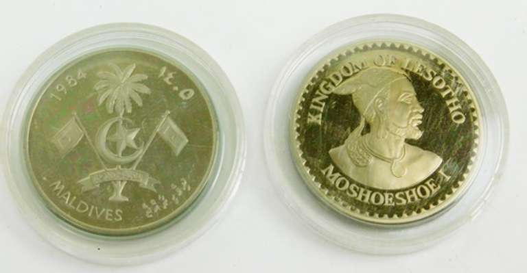 2 - 1984 Int'l Games Sports Coins