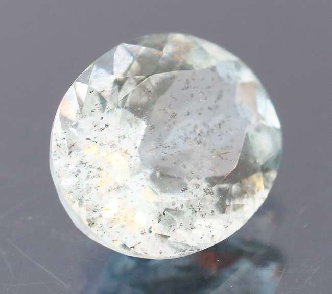 Gorgeous 2.81ct untreated platinum blue Aquamarine