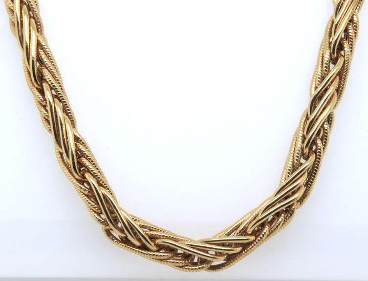 Sterling Silver Byzantine Necklace