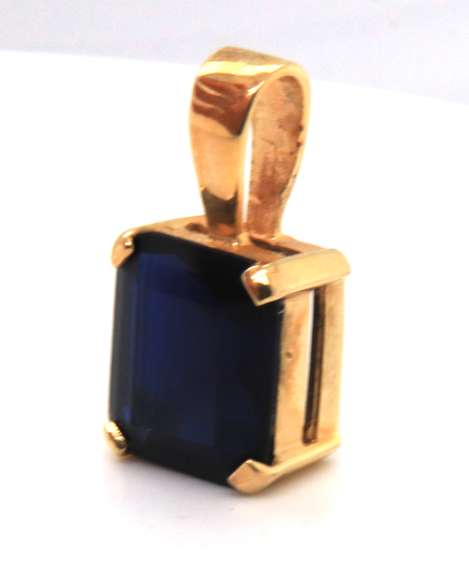 Sterling Silver Gemstone Pendant