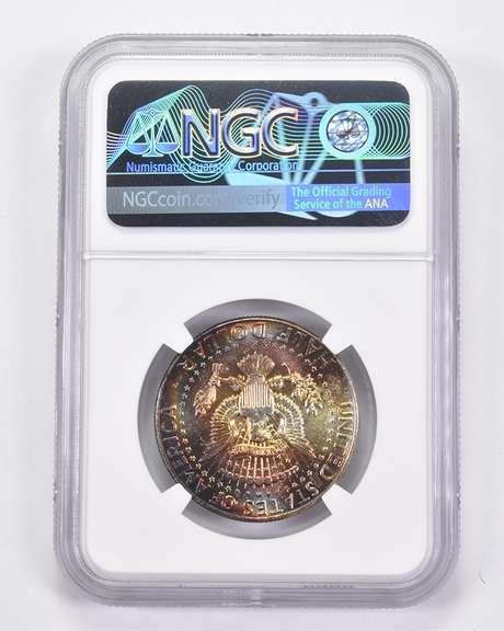 MS63* 1964 Kennedy Half Dollar - Graded NGC AMAZING Tone