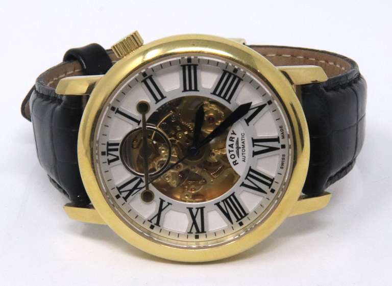 Rotary Swiss Skeleton Automatic Limited Edition Watch