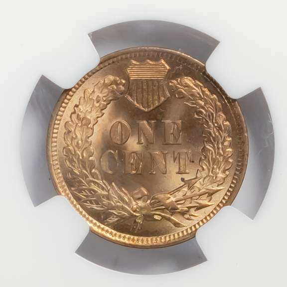 1899 NGC MS 63 Red Brown Unc Indian Cent