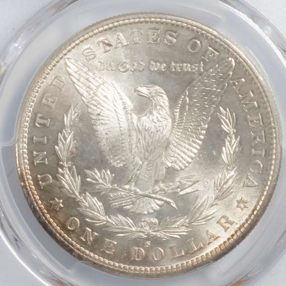 1880/79 S PCGS MS 62 Holdered