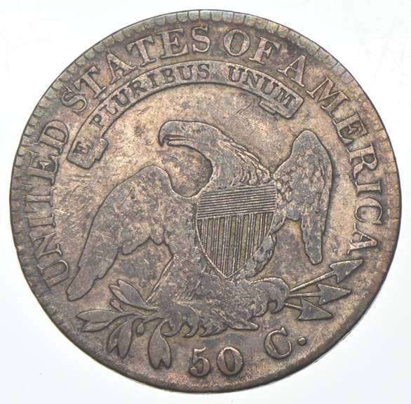 1823 Capped Bust Half Dollar - 101 - Brok 3