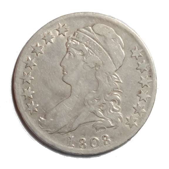 1808 Bust Half