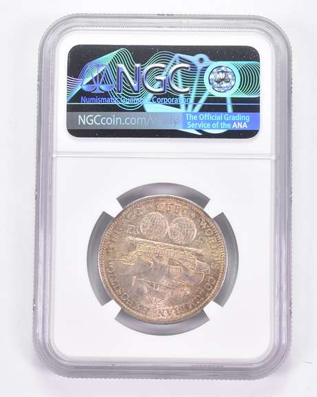 MS64 1893 Columbian Commemorative Half Dollar - Graded NGC