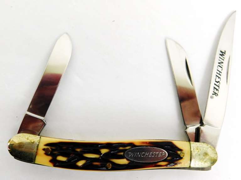 New Winchester 3 Blade Pocket Knife
