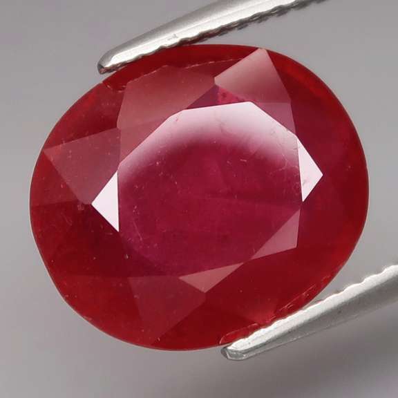 Sumptuous 7.37ct top blood red Ruby