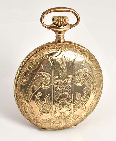 Elegant Illinois Gold Filled Pocket Watch