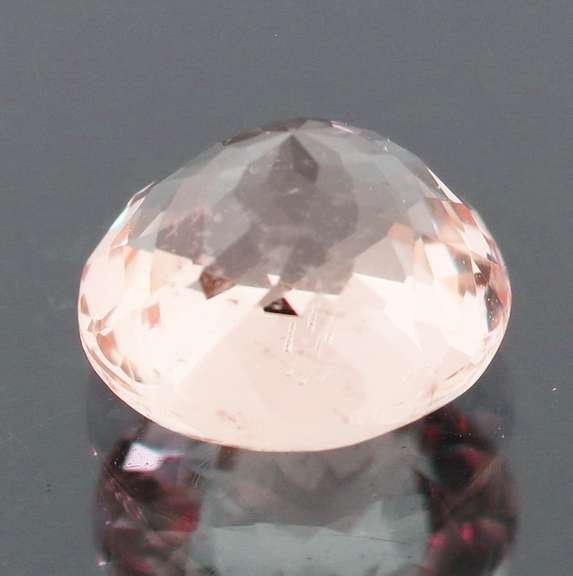 Gorgeous 2.24ct untreated Morganite solitaire