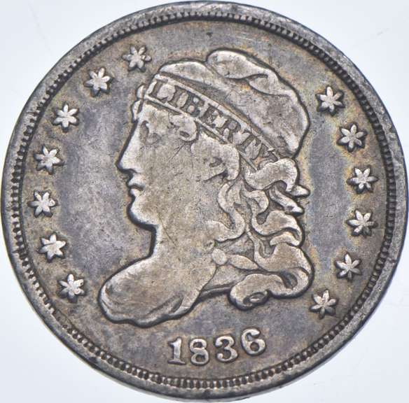 1836 Liberty Cap Half Dime - Small 5