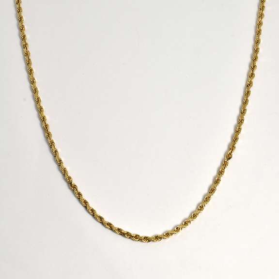 PracticalDiamond Cut Rope Necklace