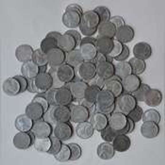 100 WWII Steel Cents