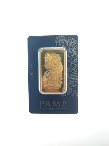 50 Gram Suisse Gold Bar