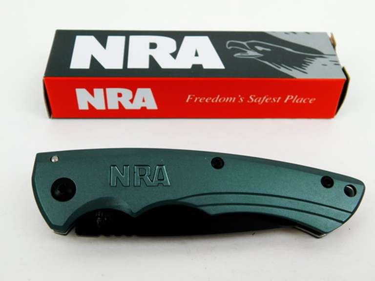 NRA Single Blade Pocket Knife - NIB