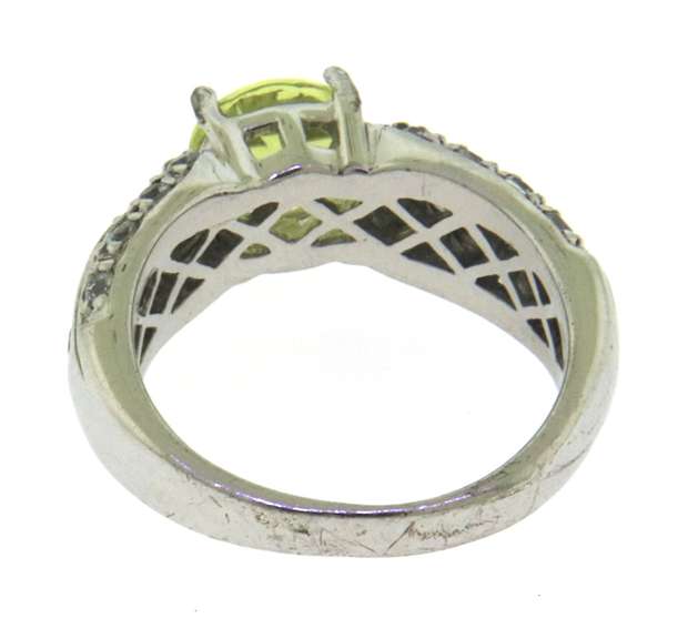 Sterling Silver Citrine Ring