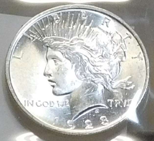 1923 Peace Dollar Uncirculated
