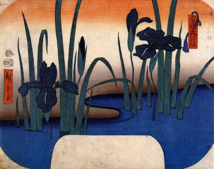 Hisoshige - Lilies