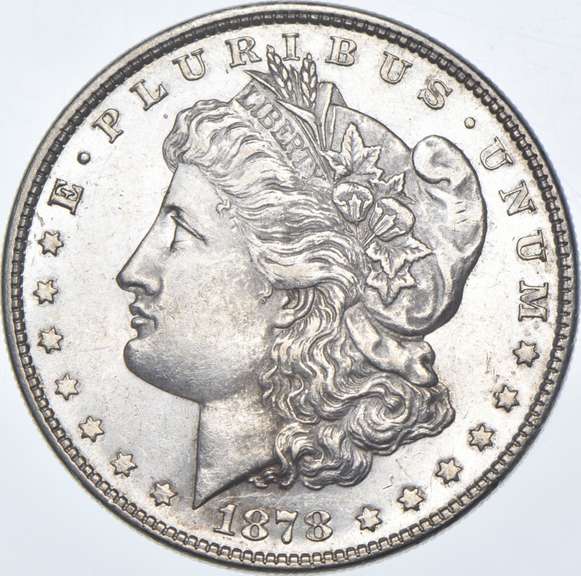 1878 8TF Morgan Silver Dollar