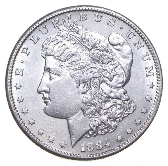 1884-S Morgan Silver Dollar
