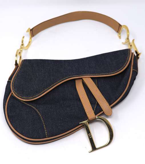 Dior Denim Saddle bag