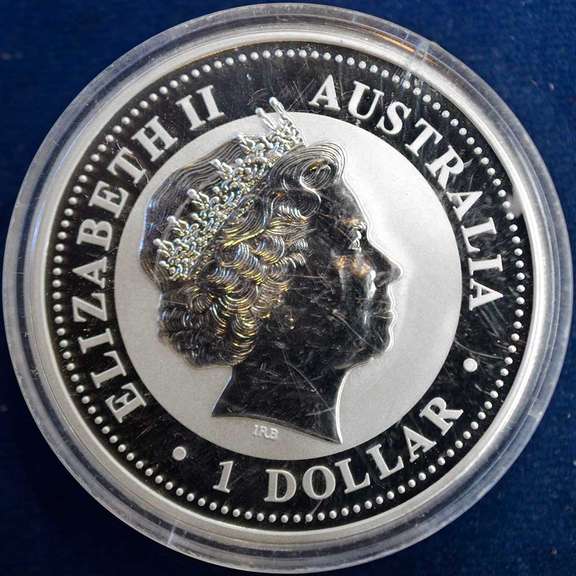 2009 Australia Kookaburra 1 Ounce .999 Silver.