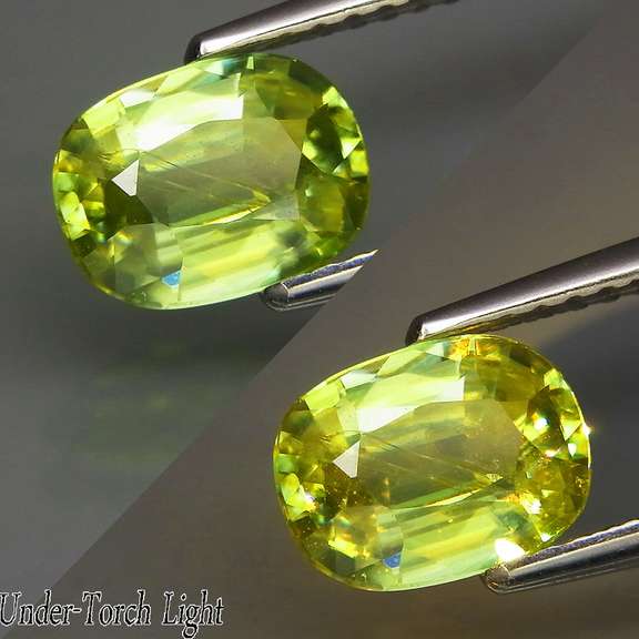 Gorgeous 1.37ct VS sparkling Russian Sphene