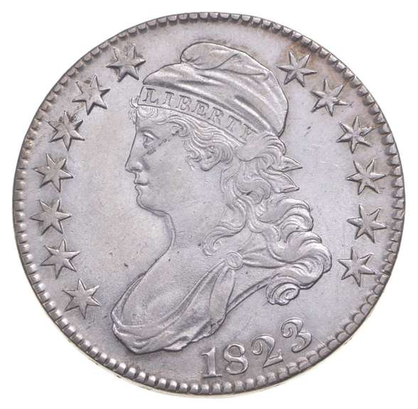 1823 Capped Bust Half Dollar