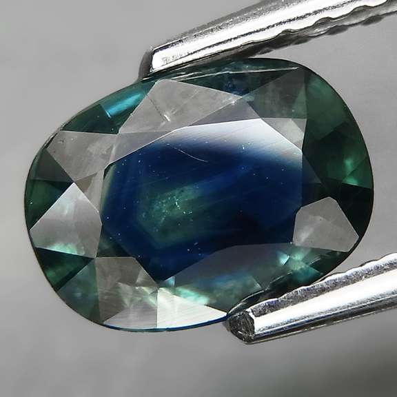 Heated only! Australian! 1.26ct blue green Sapphire