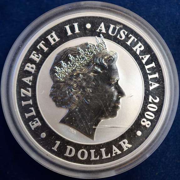 2008 Australia Silver Koala 1 Ounce .999