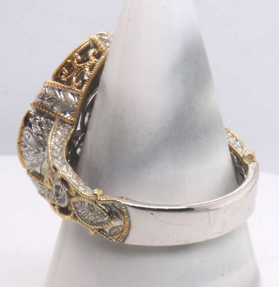 Sterling Silver Signed Cubic Zirconia Ring