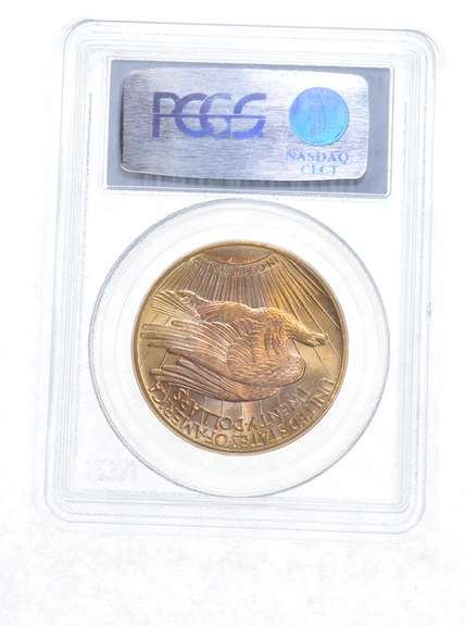 MS66 1927 $20 Saint-Gaudens Gold Double Eagle - Graded PCGS