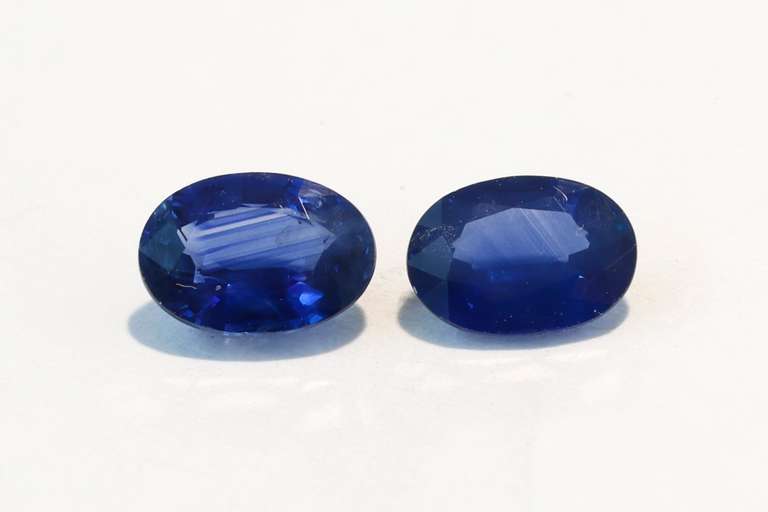 Stunning Natural Sapphire Pair - 1.97 cts.