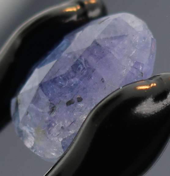 Flat Rose Cut! 3.83ct violet blue Tanzanite