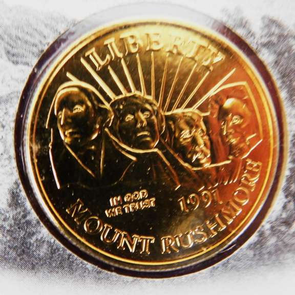 Mt. Rushmore 50th Anniversary Commemorative Coin
