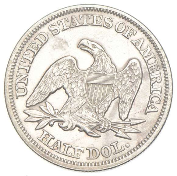 1857 Seated Liberty Half Dollar