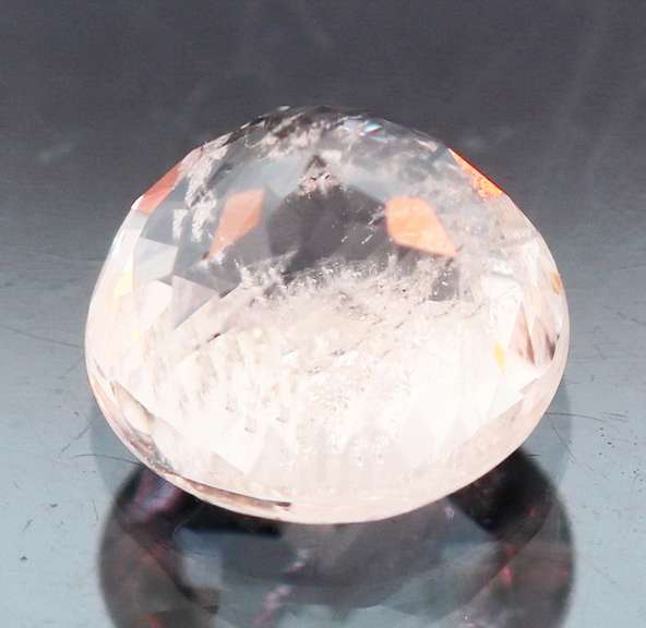 Stunning 1.53ct UNHEATED whisper pink Morganite solitaire