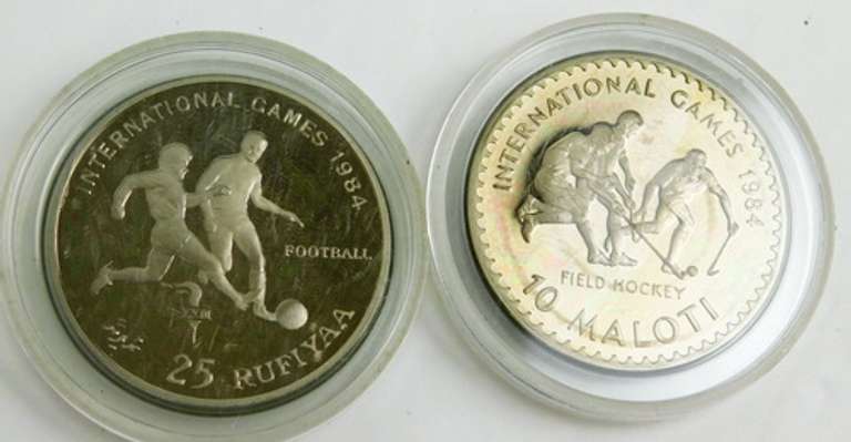 2 - 1984 Int'l Games Sports Coins