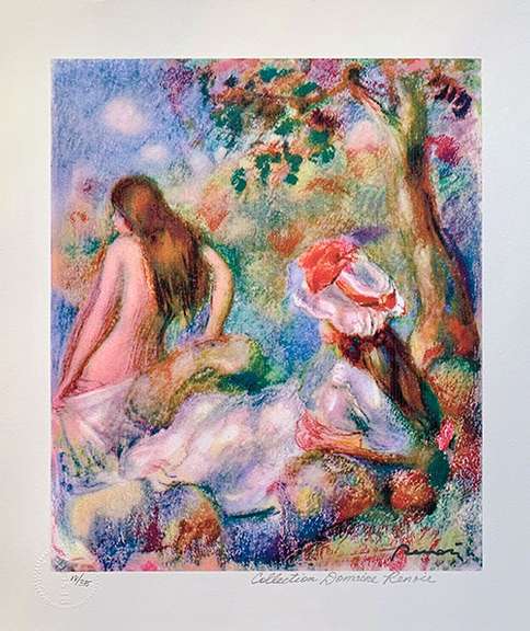 Pierre Auguste Renoir, Bathing