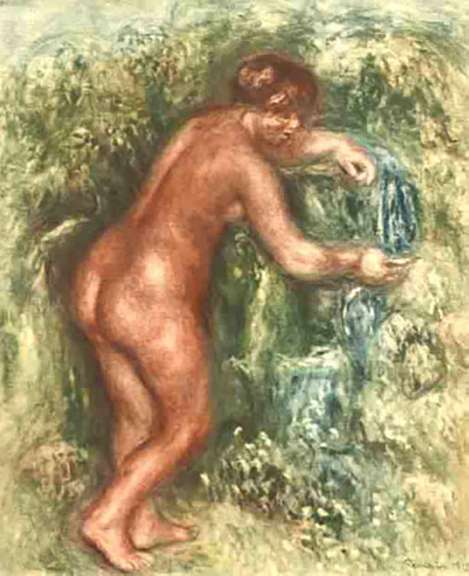 Pierre Auguste Renoir, Femme Nues Essuyant