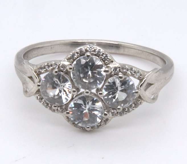 Sterling Silver Cubic Zirconia Ring