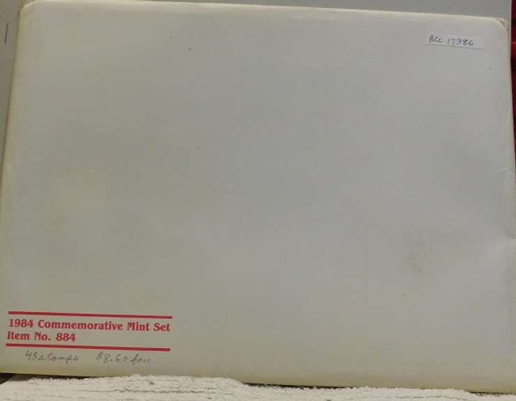 Stamps: 1984 Comm Mint Set apx $8.60